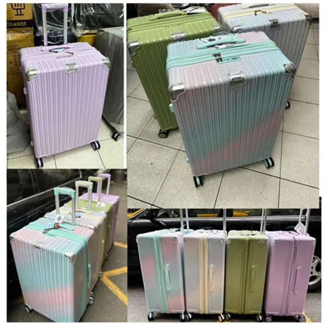 【SNOW.bagshop】20吋行李箱PC+ABS加大海關密鎖(防盜拉鍊360度飛機旋轉耐摔磨損)