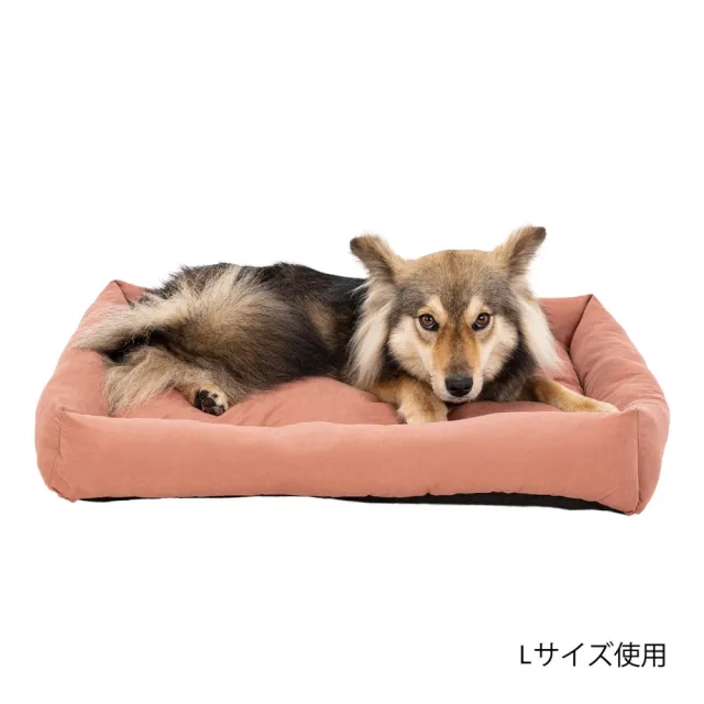 【MANDARINE BROTHERS】日本寵物舒適扁平睡墊L號(狗窩貓窩蓬鬆舒服顏色很可愛)