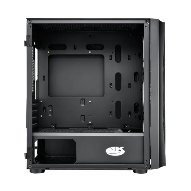 【Superchannel 視博通】LK LAM211D{B} M-ATX電腦機殼(黑色)