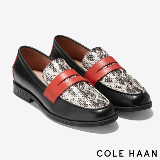 Cole HaanCole Haan GRAND 360 撞色樂福鞋(蛇紋拼接-W24567)