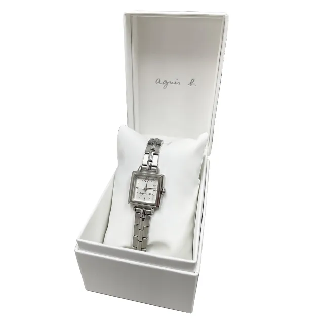 【agnes b.】marcello系列 簡約復古法式手寫女錶-19mm   母親節(BV2011X1/VC00-KRP0S)