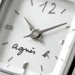 【agnes b.】marcello系列 簡約復古法式手寫女錶-19mm   母親節(BV2011X1/VC00-KRP0S)
