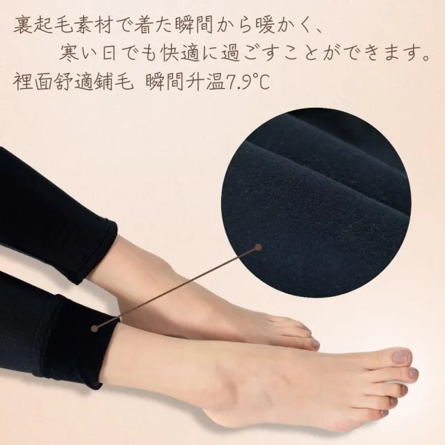 【MEGA COOHT】日本製 激彈無上限 續暖內搭褲 3件組H-F802 保暖褲 發熱褲(彈性發熱褲 保暖內搭褲 刷毛)