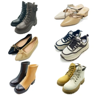 【SM】女鞋組合優惠款(跟鞋/包鞋/穆勒拖/休閒鞋/短靴/馬丁靴)