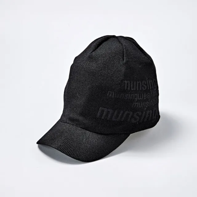 【Munsingwear】企鵝牌 男款黑色3WAY耳罩式毛帽 MGSE0C06