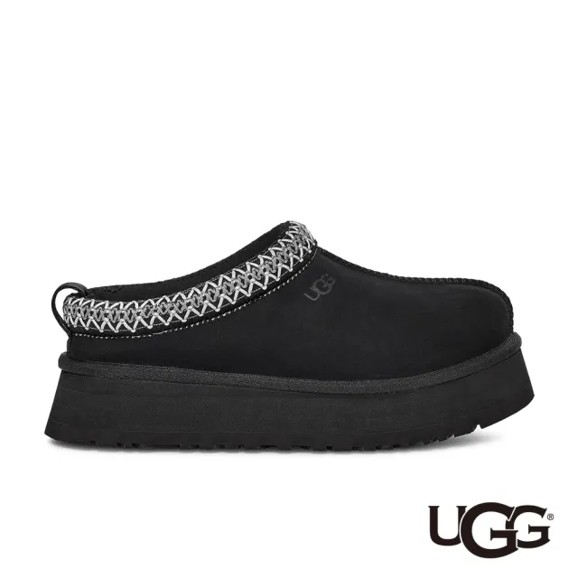 【UGG】雙11-女鞋/穆勒鞋/厚底鞋/懶人鞋 原廠貨 Tazz(黑色-UG1122553BLK)