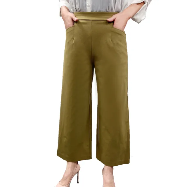 【VERTEX】日本原裝吸濕控溫寬版美型褲-A