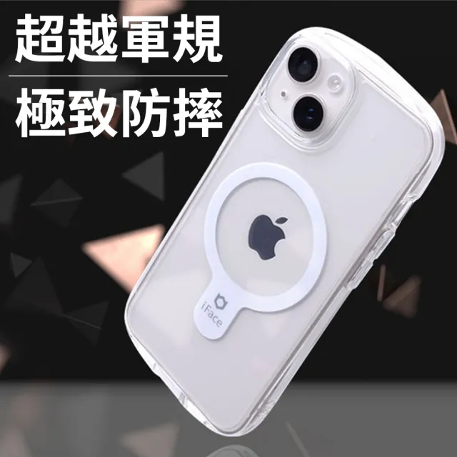 iFace】iPhone 15 Pro Max Look in Clear MagSafe 抗衝擊曲線保護殼