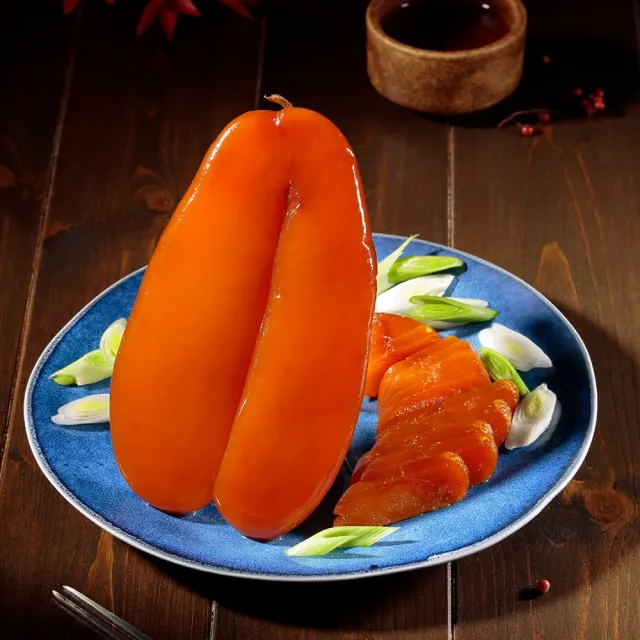 【華得水產】東港野生烏魚子禮盒1盒(6兩/片/盒 附提袋x1  春節照常出貨 送禮)