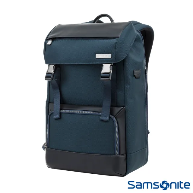 【Samsonite 新秀麗】Sefton 商務收納型筆電後背包15吋(多色可選)