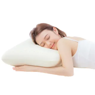 【sonmil 乳膠達人】97%高純度天然乳膠枕頭A39_日本銀纖維抗菌防臭 麵包枕頭