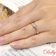【DOLLY】0.30克拉 求婚戒18K金完美車工鑽石戒指(051)