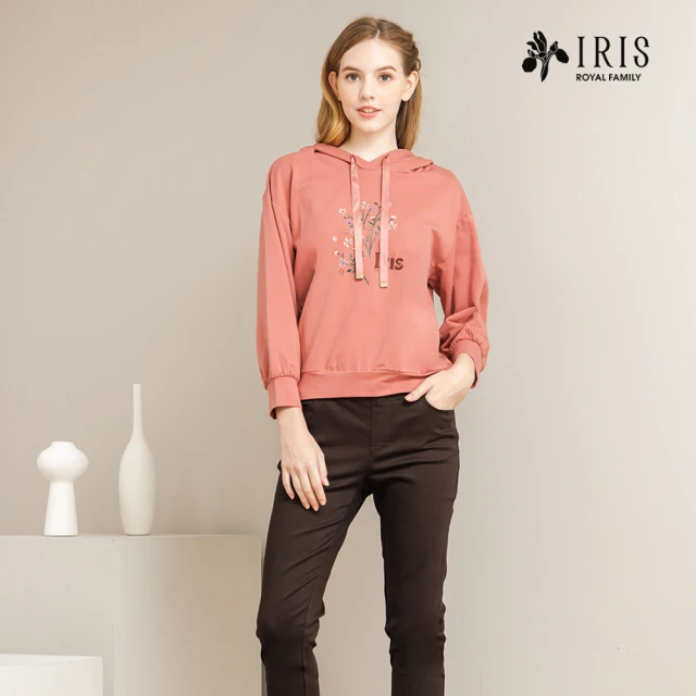 IRIS 艾莉詩 冬季感毛球棉質上衣-2色(36953)折扣