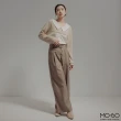 【MO-BO】質感舒適造型腰帶寬褲