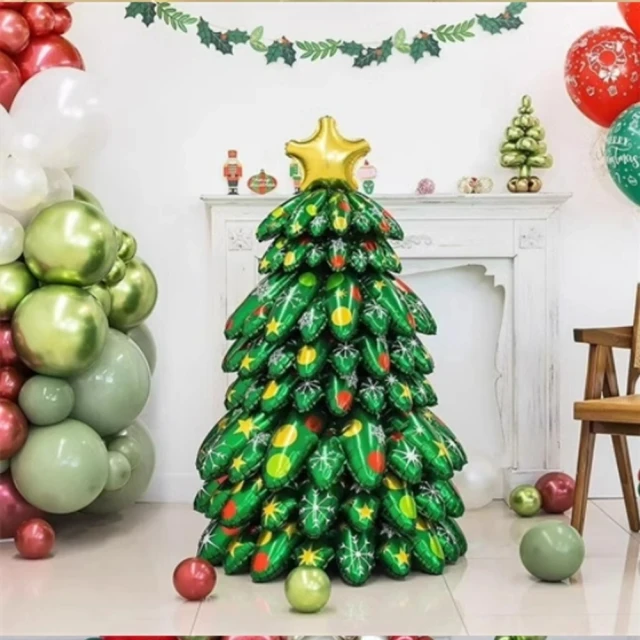 House Deco 吾所飾室 聖誕樹積木音樂盒擺飾(耶誕節