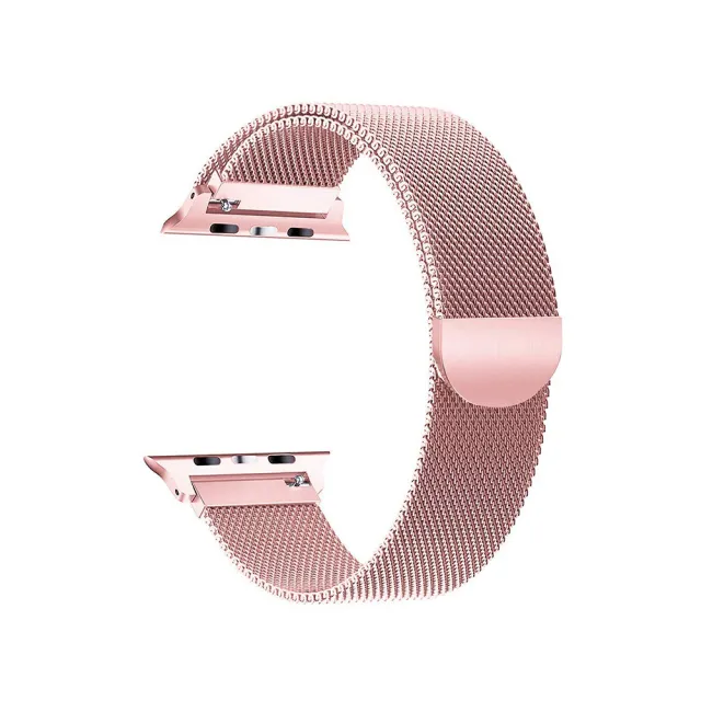 【樂邁家居】Apple Watch 米蘭式橢圓扣錶帶(不鏽鋼49mm/45mm/42mm/44mm)