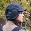 【ADISI】輕量3L防水高透氣包耳帽-內刷毛 AH22022 / 極限黑(防水帽 護耳帽 遮耳帽 保暖帽)