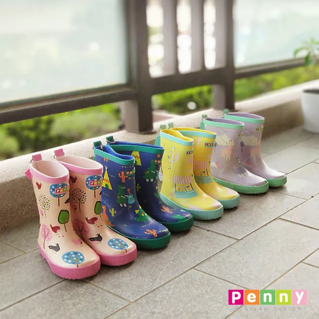 【澳洲Penny】兒童中筒雨靴(防水透氣不悶腳雨鞋 靴子)