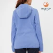 【Hilltop 山頂鳥】保暖刷毛連帽外套 女款 藍｜PH22XF07ECE0