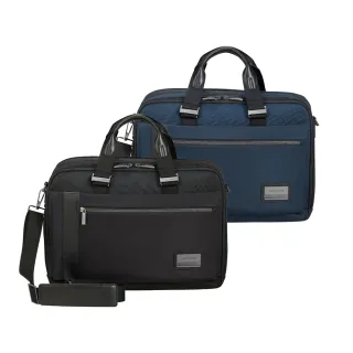 【Samsonite 新秀麗】OPENROAD 2.0 都會商務防潑水可擴充筆電公事包15.6吋(多色可選)