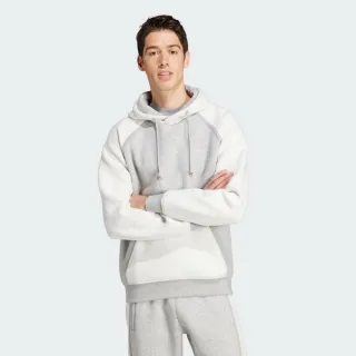 【adidas 愛迪達】ESSENTIALS+ 連帽上衣 男 - Originals IM4449