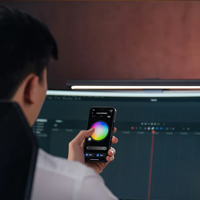 【YEELIGHT 易來】智慧螢幕掛燈Pro台灣定製版(冷暖切換、嘖嘖款、畫面同步變色、音樂律動)