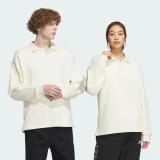 【adidas 愛迪達】長袖POLO 男/女 IT3973