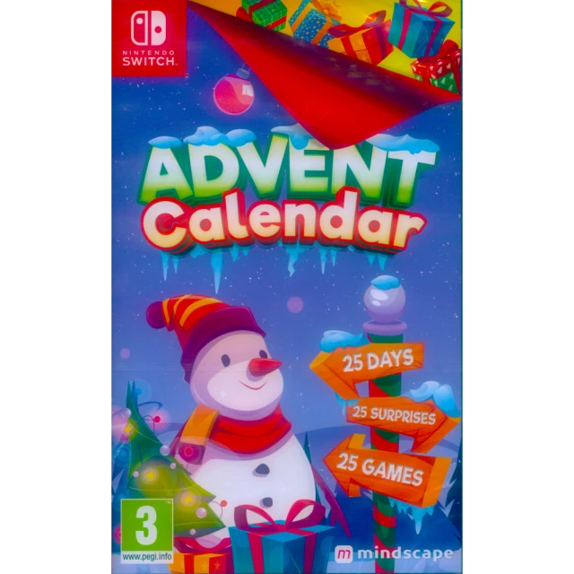 【Nintendo 任天堂】NS Switch 聖誕降臨月曆 Advent Calendar(英文歐版)