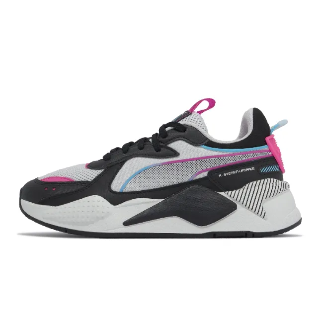 【PUMA】休閒鞋 RS-X 3D 男鞋 女鞋 灰 黑 拼接 復古 老爹鞋 運動鞋(390025-04)