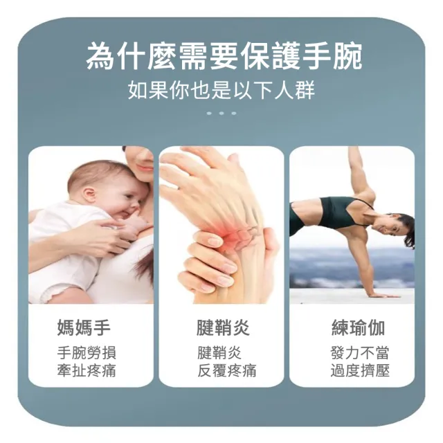【AOAO】輕量透氣加壓護腕 2入組  健身運動護腕媽媽手痛護套 加壓腕套(家事護腕/運動損傷/腱鞘不適)