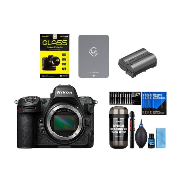 【Nikon 尼康】Z8 BODY+鋼化貼+EN-EL15C原廠電池+XC-B讀卡機+DKL-15膠囊清潔組(公司貨)