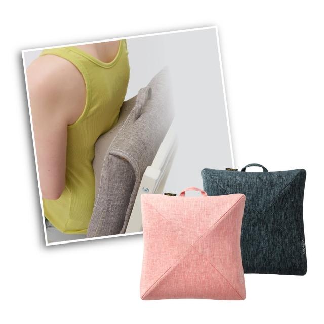 【日本ATEX官方旗艦店】Lourdes 3D金字塔型按摩抱枕AX-HCL310(按摩枕/3D立體)