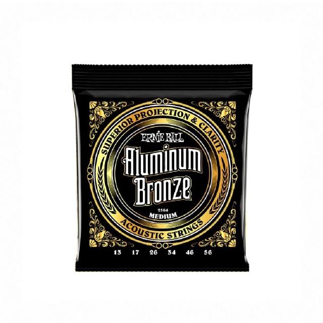 【ERNIE BALL】原廠美國製造 2564 ALUMINUM BRONZE 鋁/青銅 民謠吉他弦 13-56(公司貨保證)