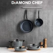 【DIAMOND CHEF】石墨烯IH不沾鍋-夏于喬代言(深炒鍋30CM)