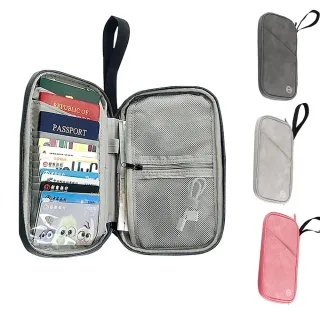 【Eiby】RFID防盜多功能護照包 證件護照夾 多卡位護照收納 出國旅遊收納包 隨身防盜包