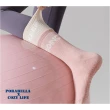 【Porabella】任選三雙 襪子 襪 中筒襪 撞色 雙層 運動襪 瑜珈襪 防滑襪 運動襪子 普拉提襪 YOGA SOCKS