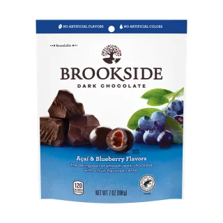 【Hersheys 好時】Brookside巴西莓夾餡黑巧克力198g(巧克力)