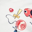 【EDWIN】江戶勝 男裝 日本童玩短袖T恤(米白色)