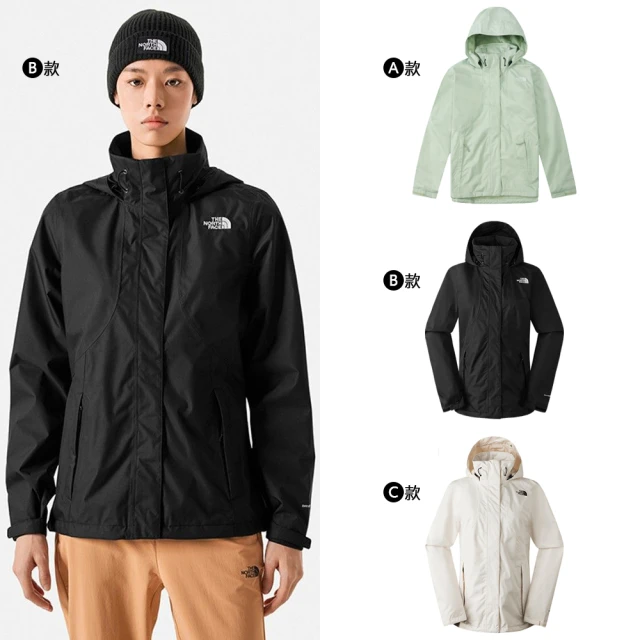 The North Face TNF 北臉 防風外套 DryVent 防潑水 透氣輕盈 女外套 多款任選(NF0A88RTI0G&)