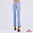 【BRAPPERS】女款 新美腳ROYAL系列-低腰彈性九分喇叭褲(淺藍)