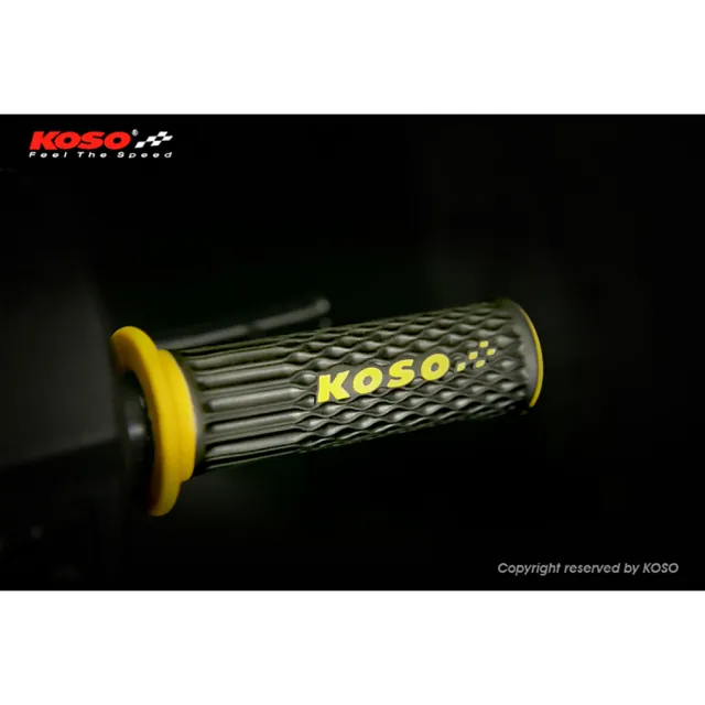 【KOSO】波動雙色握把(7/8-1 英吋；120mm)