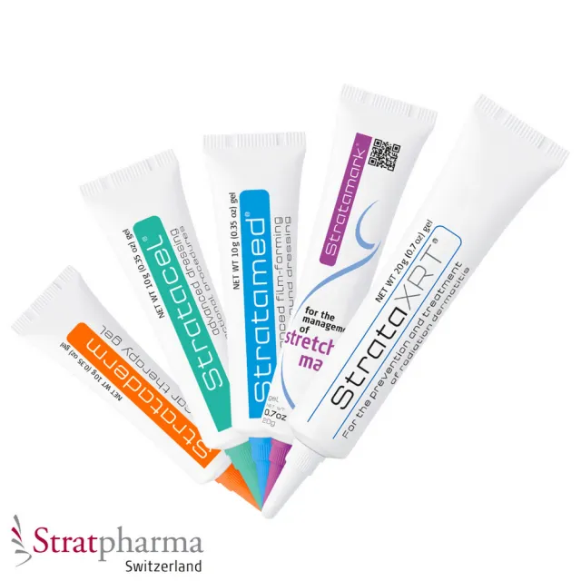 【Stratpharma 施得膚美】舒坦美凝膠敷料 1條入 20g/條 Stratamed(瑞士原廠進口/除疤凝膠)