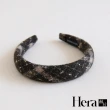 【HERA 赫拉】復古小香風格紋寬邊髮箍 H112022104(髮飾 髮箍)