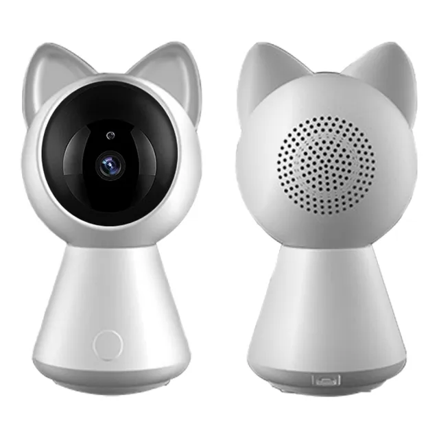 【u-ta】Cat-1 1080P 200萬畫素無線旋轉網路攝影機(雙向語音/觀看寵物)