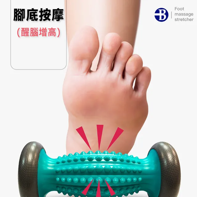 【台灣橋堡】腳底筋膜炎 救心 腳底按摩 末梢刺激 滾輪(SGS 認證 100% 台灣製造 肌膜炎 高跟鞋 蘿蔔腿)