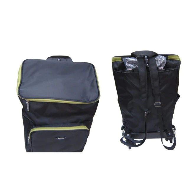 iSPurple 韓風防水＊三層大容量帶輪子手提旅行包(顏色