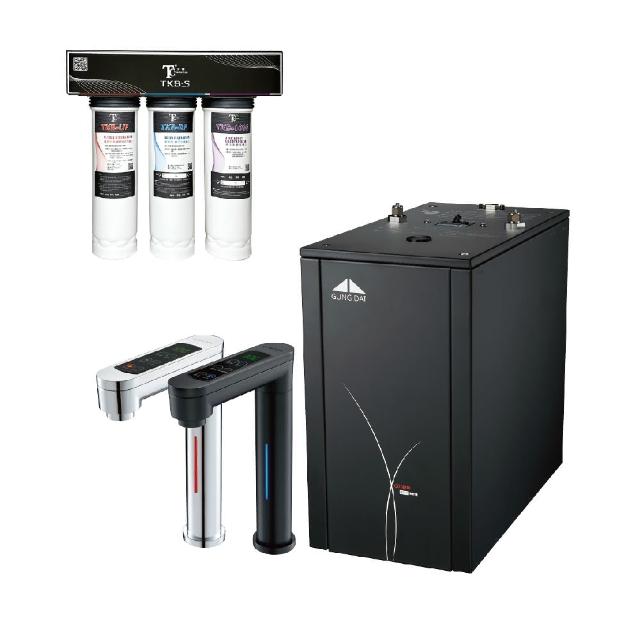 【GUNG DAI 宮黛】GD600 配TKB-S廚下型觸控式雙溫冷熱飲機(熱飲機、觸控龍頭、礦物淨水)