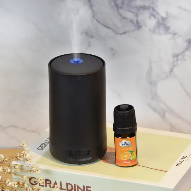 【YU Living 信歐傢居】迷你香氛噴霧組 噴霧器 香氛15ml(二件一組/3款可選/甜橙.棉花.木蘭花)