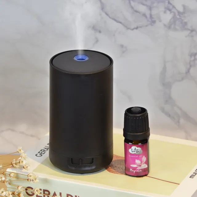 【YU Living 信歐傢居】迷你香氛噴霧組 噴霧器 香氛15ml(二件一組/3款可選/甜橙.棉花.木蘭花)