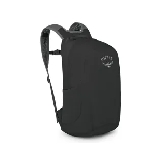 【Osprey】Ultralight Stuff Pack 輕量可折收後背包 黑色(攻頂包 運動背包 旅行背包)